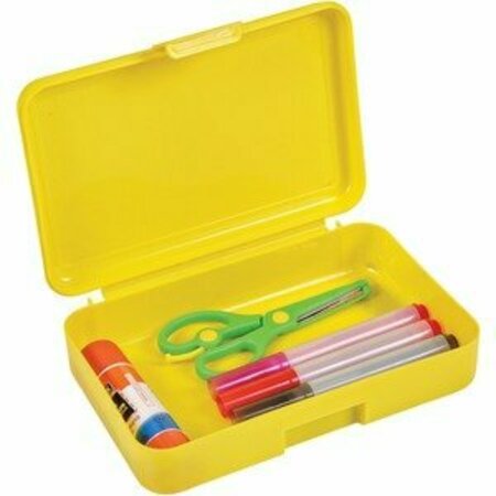 DEFLECTO PENCILBOX, YELLOW DEF39504YEL